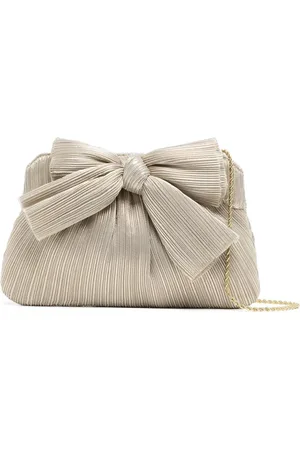 Loeffler Randall Rayne sparkle-bow clutch bag