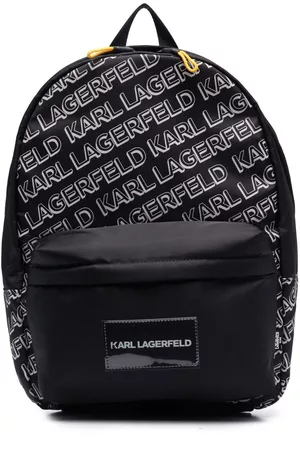 Karl Lagerfeld Logo-print rucksack - Black