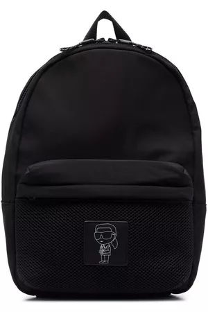Karl Lagerfeld Logo-print backpack - Black