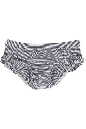 Petit Bateau Swim Shorts - Stripped swimming trunks - Blue