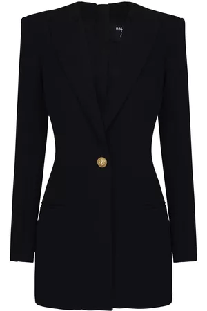 Balmain Single-breasted blazer dress - Black