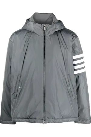 Thom Browne 4-Bar stripe padded jacket