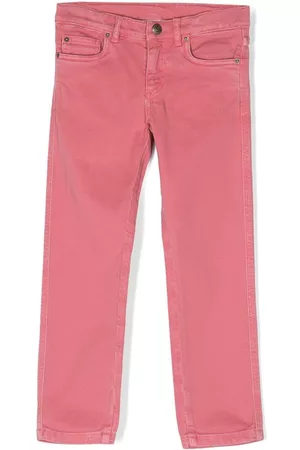 BONPOINT Washed straight leg denim - Pink