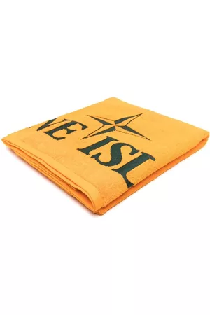 Stone Island Logo-print towel - Orange