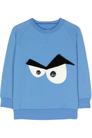 Wauw Capow by Bangbang Cool Cooper graphic-appliqu?? sweatshirt