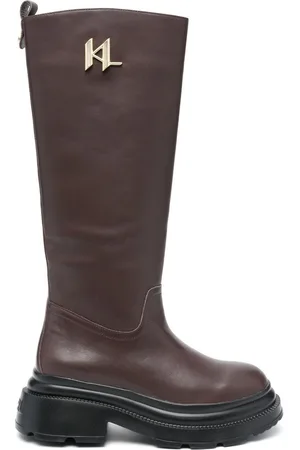 Karl Lagerfeld Danton knee-high riding boots