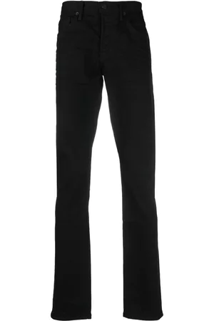 Tom Ford Men Slim Jeans - Straight-leg jeans - Black