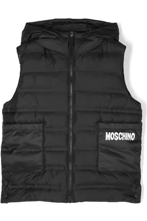 Moschino Teddy Bear padded gilet - Black