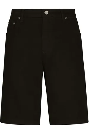 Dolce & Gabbana Logo-appliqué denim shorts