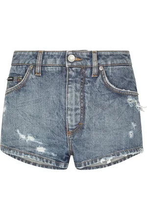 Dolce & Gabbana Distressed denim shorts