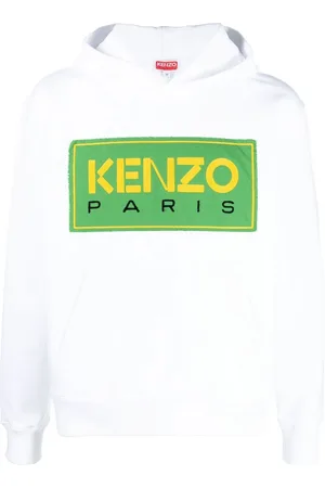 Kenzo Logo-patch hoodie