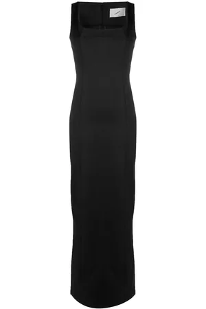 COPERNI Women Party Dresses - Square-neck slim-cut gown - Black