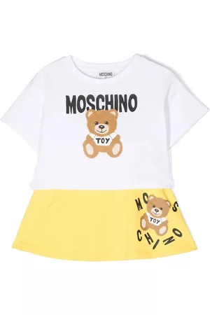 Moschino Tracksuits - Teddy Bear cotton tracksuit set - White