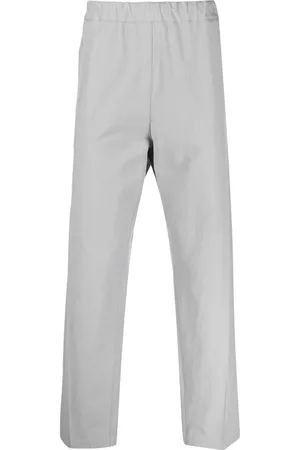 Maison Margiela Elasticated wide-leg trousers - Grey