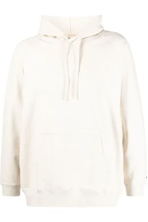 Snow Peak Logo-embroidered cotton hoodie