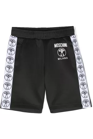 Moschino Double Question Mark sport shorts - Black