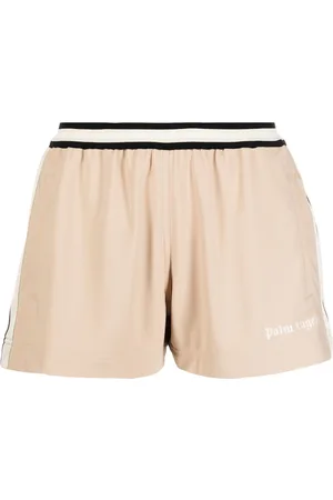 Palm Angels Side stripe track shorts