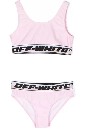 OFF-WHITE Girls Bikinis - Logo-print bikini - Pink