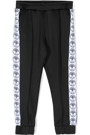 Moschino Double Question Mark track pants - Black