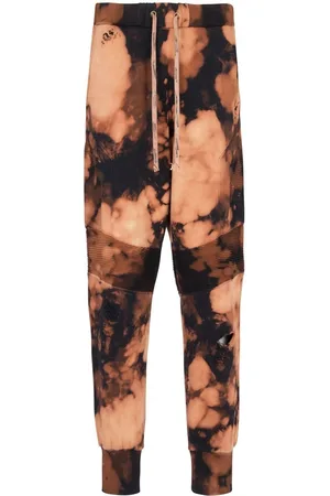 Balmain Tie-dye print track pants