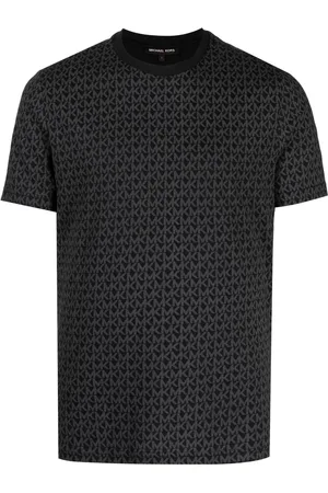 Regular Fit Monogrammed Jacquard T-shirt - Men's t-shirts - New In