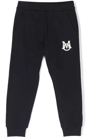 Moncler Sweatpants - Logo-patch track pants - Blue
