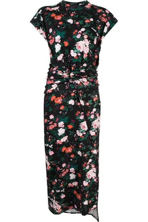 Paco rabanne Floral-print maxi dress