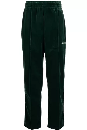 ICECREAM Logo-embroidered track pants - Green