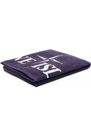 Stone Island Accessories - Logo-print towel - Purple