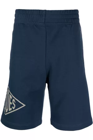Etudes Men Bermudas - Logo-print detail shorts - Blue