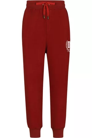 Dolce & Gabbana Logo-print track pants - Red