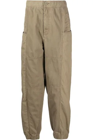 FIVE CM Straight-leg elasticated trousers