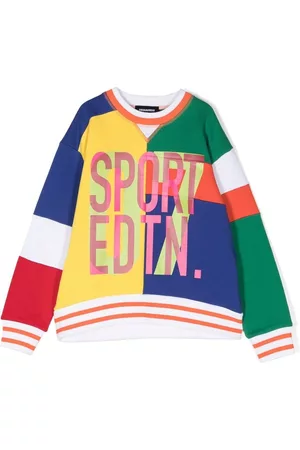Dsquared2 Sport Edtn. colour-block sweatshirt - Green