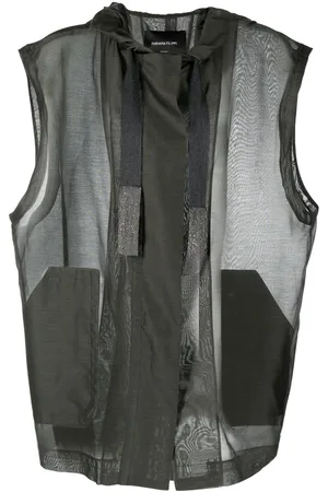 Fabiana Filippi Panelled hooded vest