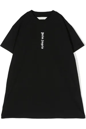 Palm Angels Logo-print short-sleeve dress