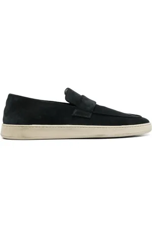 Officine creative Slip-on suede penny loafers