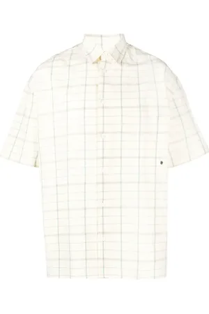 Etudes Plaid-check print shirt