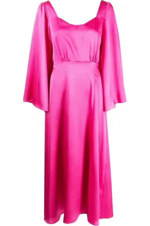 OLIVIA RUBIN Raphaela flare-sleeve dress