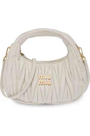 Miu Miu Mini Wander matelassé-effect shoulder bag