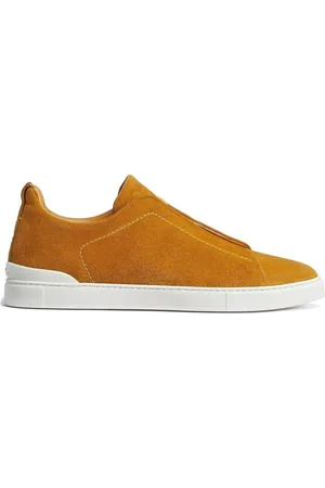 Ermenegildo Zegna Triple Stitch suede sneakers