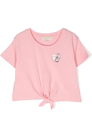 Michael Kors Metallic logo-print T-shirt