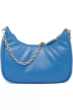 Prada Women Shoulder Bags - Re-Edition padded shoulder bag - Blue