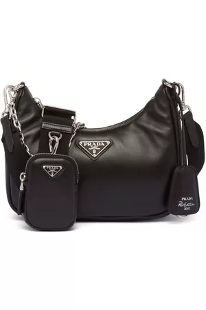 Prada Women Shoulder Bags - Re-Edition padded shoulder bag - Black