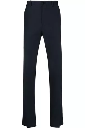 Etro Men Chinos - Slim-cut chino trousers - Blue