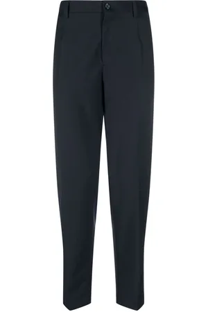 Dolce & Gabbana Logo-embroidered tailored trousers