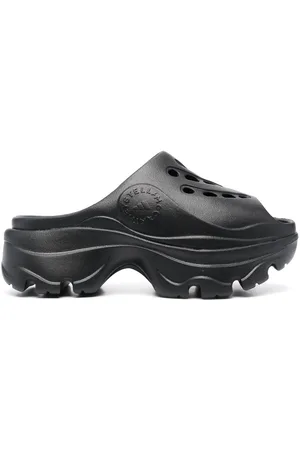 adidas Logo-embossed perforated clogs