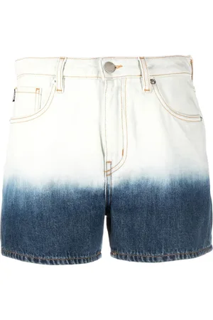 Moschino Ombré-effect denim shorts