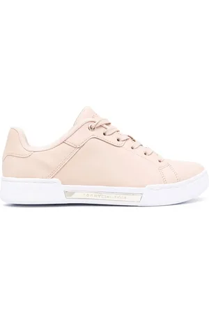 Tommy Hilfiger Low-top monogram charm sneakers
