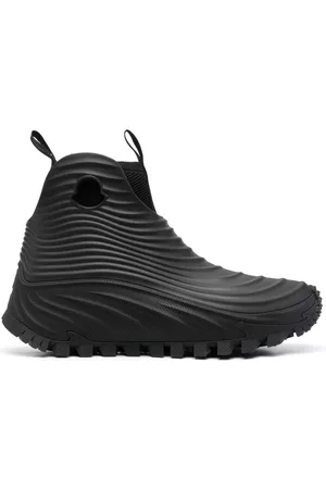 Moncler Men Rain Boots - Acqua High rain boots - Black