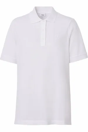Burberry TB monogram cotton polo shirt